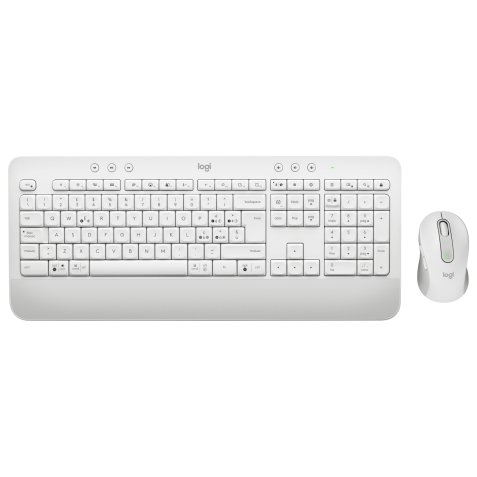 Logitech 920-011024 tastiera Mouse incluso Ufficio Bluetooth QWERTY Italiano Bianco