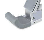 StarTech.com Foldable Laptop Riser Stand, Portable Height Adjustable Ergonomic Laptop Stand, Ventilated Aluminum Frame Supports 22lb (10Kg), Tilt/Raised/Angled Laptop/Tablet Stand, Collapsible Design