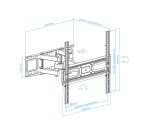 TooQ Soporte de pared para pantallas 32”- 70”