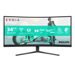 Philips Evnia 34M2C3500L/00 pantalla para PC 86,4 cm (34") 3440 x 1440 Pixeles Wide Quad HD LCD Negro