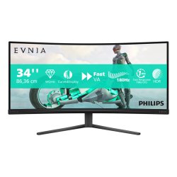 Philips Evnia 34M2C3500L/00 écran plat de PC 86,4 cm (34") 3440 x 1440 pixels Wide Quad HD LCD Noir