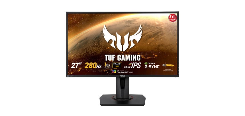 ASUS TUF Gaming VG279QM pantalla para PC 68,6 cm (27") 1920 x 1080 Pixeles Full HD Negro