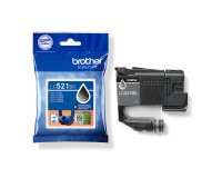 Cartouche Brother LC521BK noire pour imprimante jet d'encre