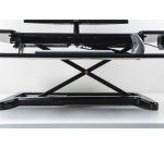 BakkerElkhuizen Adjustable Sit-Stand Desk Riser 2 Black