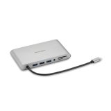 Kensington UH1440P Station d’accueil mobile USB-C 5 Gbits/s sans pilote avec double sortie vidéo – DP/HDMI/VGA