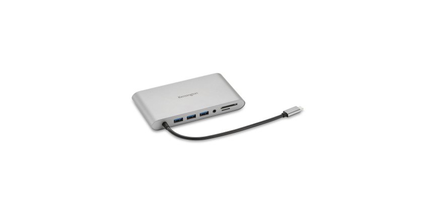 Kensington UH1440P Station d’accueil mobile USB-C 5 Gbits/s sans pilote avec double sortie vidéo – DP/HDMI/VGA
