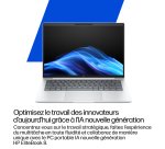 HP EliteBook 8 G1a Next Gen AI PC Wolf Pro Security Edition Copilot+ PC AMD Ryzen AI 7 Ordinateur portable 35,6 cm (14") WUXGA 32 Go DDR5-SDRAM 1 To SSD Wi-Fi 7 (802.11be) Windows 11 Pro Argent