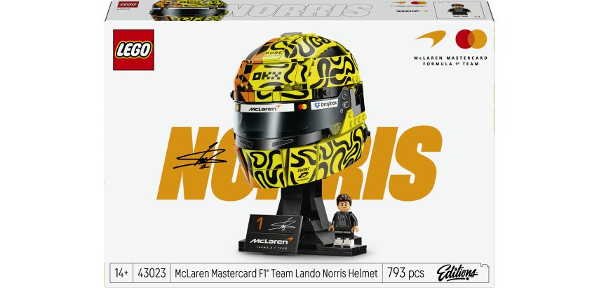 LEGO McLaren Mastercard F1® Team Lando Norris Helmet