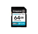 Kingston Technology Canvas Go! Plus 64 Go SDXC Canvas Go Plus Gen4 200 Mo/s C10 UHS-I U3 V30