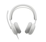 Logitech 981-001617 casque Avec fil Arceau Appels/Musique USB Type-C / USB Type-A Blanc