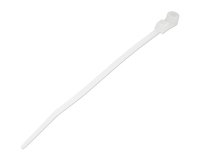 StarTech.com Bridas sujetacables de 10cm con perforación de montaje - 2 mm de ancho, para grupo de cables de 22 mm, soportan 8 kg de tensión, de Nylon 66, UL, paquete de 100