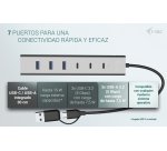 i-tec USB-C/USB-A Charging Metal HUB 7 port (3x USB-C, 4x USB-A)