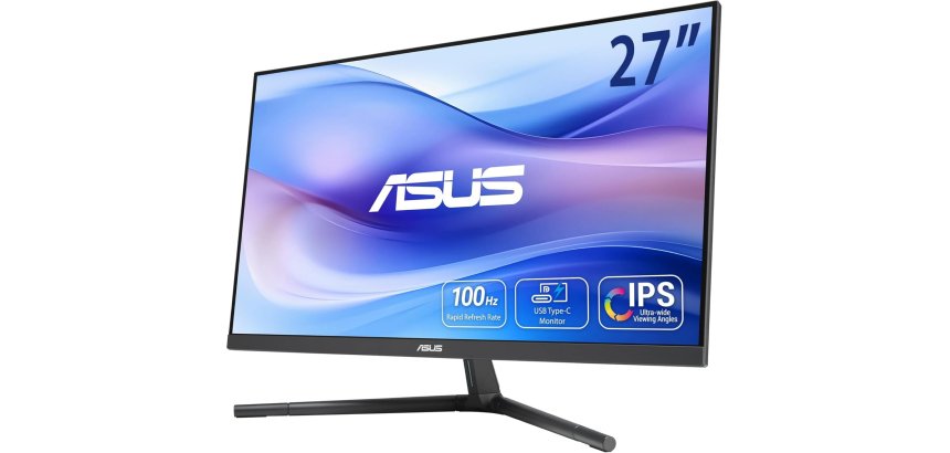 ASUS VU279CFE-B computer monitor 68.6 cm (27") 1920 x 1080 pixels Full HD LCD Blue