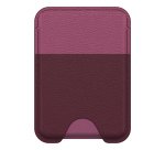 OtterBox Symmetry Cactus Leather Wallet pour MagSafe pour iPhone 16, Maroon Bells