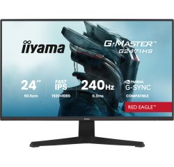 iiyama G-MASTER G2471HS-B1 computer monitor 60,5 cm (23.8") 1920 x 1080 Pixels Full HD Zwart