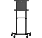 StarTech.com Verrijdbare TV Standaard - Mobiele TV Vloerstandaard voor 37-70" VESA Scherm (70kg) - TV Trolley met Schap en Opbergvak - Roteren/Kantelen - Universele TV Mount op Wielen