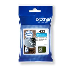 Brother LC422C inktcartridge 1 stuk(s) Origineel Cyaan