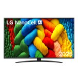 LG NanoCell AI 50NANO81A6A TV Serie NANO81 50'' 4K, a7 Gen8, HDR10, 20W, 3 HDMI con Game Optimizer, Smart TV WebOS 25