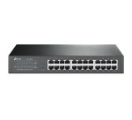 TP-Link TL-SG1024DE Gestionado L2 Gigabit Ethernet (10/100/1000) 1U Negro