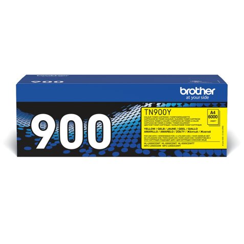 Brother TN-900Y - Cartouche de toner originale – Jaune