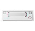 CHERRY MX 8.2 Pro TMR Wireless clavier Gaming USB + RF Wireless + Bluetooth AZERTY Français Argent, Blanc