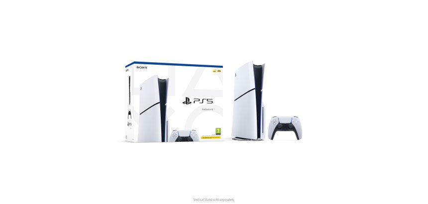 Sony Playstation 5 Slim 1 TB Wifi Negro, Blanco