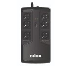 Nilox NXGCLIO8501X5V2 gruppo di continuità (UPS) A linea interattiva 0,85 kVA 595 W 6 presa(e) AC
