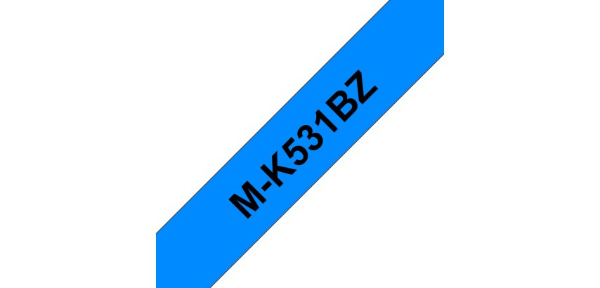 Brother M-K531BZ - non-laminated tape - 1 roll(s) - Roll (1.2 cm x 8 m)