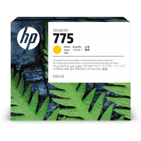 HP Cartucho de tinta 775 amarillo de 500 ml