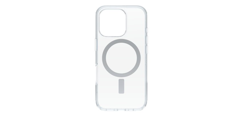 OtterBox Symmetry Series Clear para MagSafe para Apple iPhone 16 Pro, Transparente