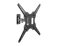AISENS Soporte Eco Giratorio, Inclinable Para Monitor/TV 30kg (2 Pivotes) De 23-55, Negro