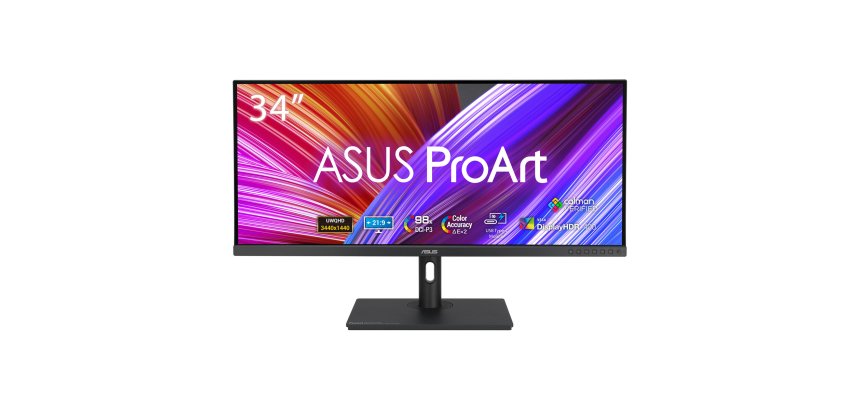 ASUS ProArt PA348CGV pantalla para PC 86,4 cm (34") 3440 x 1440 Pixeles UltraWide Quad HD Negro