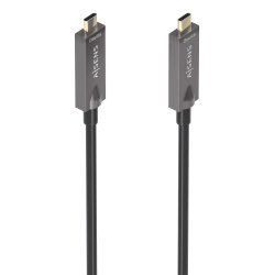 AISENS - Cable USB 3.1 Gen2 10Gbps AOC 4K@60Hz 3A 60W E-Marker, tipo USB-C/M-USB-C/M, Negro, 15m