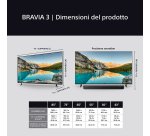 Sony K-85S3 2,15 m (84.6") 4K Ultra HD Smart TV Wi-Fi Nero
