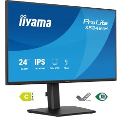 iiyama ProLite XB2491H-B1 écran plat de PC 60,5 cm (23.8") 1920 x 1080 pixels Full HD LCD Noir