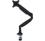 StarTech.com Desk Mount Monitor Arm - Heavy Duty Ergonomic VESA Monitor Arm - Single 32" (19.8lb/9kg) Display - Full Motion, Height Adjustable, Articulating - Aluminum - C-Clamp/Grommet- Black