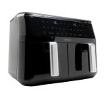 TORNADO TAFT-1000-GS friteuse Dubbel 9 l Vrijstaand 3100 W Heteluchtfriteuse Zwart