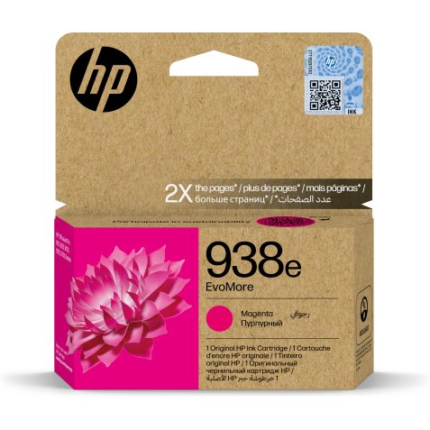 HP 938e Cartouche d’encre authentique Magenta EvoMore