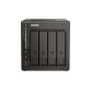 QNAP TS-453E NAS Tower Intel® Celeron® J6412 8 Go 0 To QNAP QTS Noir