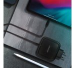 AISENS Cargador 65W PD3.0 QC3.0 1XUSB-C 1.2M, Negro