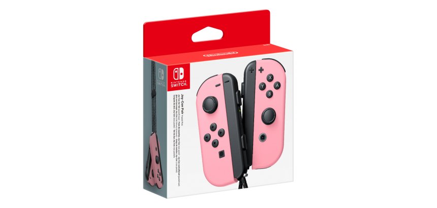 Nintendo Switch - Set da due Joy-Con Rosa Pastello