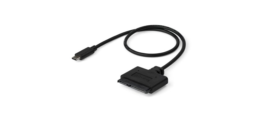 StarTech.com Adaptateur USB 3.1 (10 Gb/s) pour disque dur SATA III de 2,5" avec USB-C et UASP