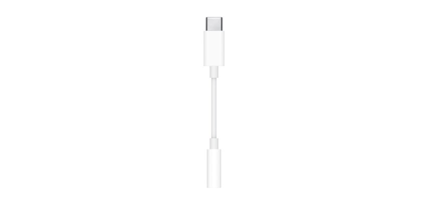 Apple MW2Q3ZM/A câble audio USB-C 3,5mm Blanc