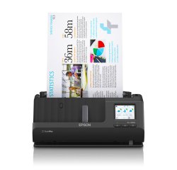 Epson ES-C380W ADF + escáner alimentado por hojas 600 x 600 DPI A4 Negro