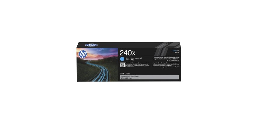 HP 240X Authentic High Capacity LaserJet Cyan Toner