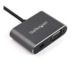 StarTech.com Adaptador USB-C a Mini DisplayPort y VGA - Conversor de Vídeo USB Tipo C - 4K 60Hz - HDR