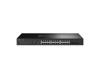 TP-Link Omada SG3428X-M2 commutateur réseau Géré L2+ 2.5G Ethernet (100/1000/2500) 1U Noir