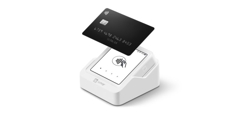 SumUp Solo smart card reader Wi-Fi + 4G White