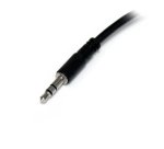 StarTech.com Slim Stereo Splitter Cable - 3.5mm Male to 2x 3.5mm Female
