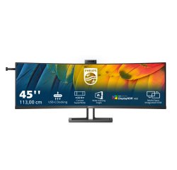 Philips 6000 series 45B1U6900CH/00 écran plat de PC 113 cm (44.5") 5120 x 1440 pixels UltraWide Dual Quad HD LED Noir